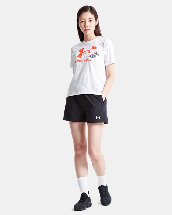 Women's UA Fun Graphic T-Shirt, White, pdpMainDesktop image number 2